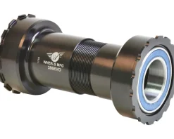 Wheels Manufacturing SRAM GXP Bottom Bracket (Black) (BB386 EVO) (Angular Contact Bearings)