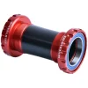 Wheels Manufacturing Threaded External ABEC-3 Bottom Bracket (Red) (BSA) (68/73/100) (SRAM DUB)