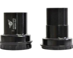 Wheels Manufacturing Thread Together Bottom Bracket (Black) (BB30A) (24mm/Shimano Spindle)