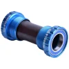 Wheels Manufacturing Threaded External ABEC-3 Bottom Bracket (Teal) (BSA) (68/73) (24mm/Shimano Spindle)
