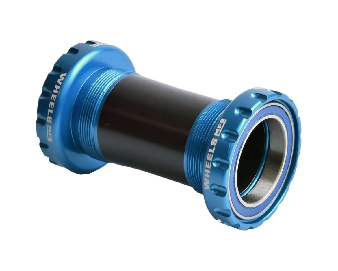 Wheels Manufacturing Threaded External ABEC-3 Bottom Bracket (Teal) (BSA) (68/73/100) (SRAM DUB)