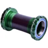 Wheels Manufacturing Threaded External ABEC-3 Bottom Bracket (Green) (BSA) (68/73/100) (SRAM DUB)