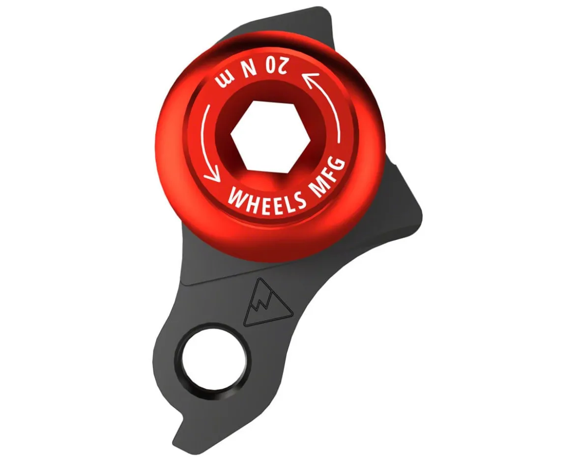 Wheels Manufacturing Universal Derailleur Hanger 487 (Red) (UDH) (For Trek ABP MTB Frames)