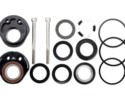 Wheels Manufacturing Eccentric Bottom Bracket (Black) (PF30) (24mm Spindle) (Single Speed)