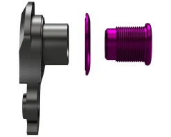 Wheels Manufacturing Universal Derailleur Hanger 487 (Purple) (UDH) (For Trek ABP MTB Frames)