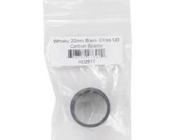 Whisky Parts Carbon Spacer (Gloss Black) (20mm)