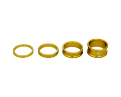 Wolf Tooth Components 1 1/8" Headset Spacer Kit (Gold) (3, 5, 10, 15mm)