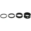 Wolf Tooth Components 1-1/8" Headset Spacer Kit (Black) (3, 5, 10, 15mm)