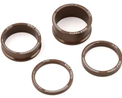 Wolf Tooth Components 1-1/8" Headset Spacer Kit (Espresso) (3, 5, 10, 15mm)