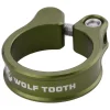 Wolf Tooth Components Anodized Seatpost Clamp (Olive) (29.8mm)