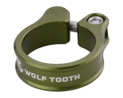 Wolf Tooth Components Anodized Seatpost Clamp (Olive) (29.8mm)