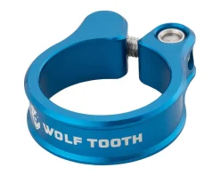 Wolf Tooth Components Anodized Seatpost Clamp (Blue) (29.8mm)