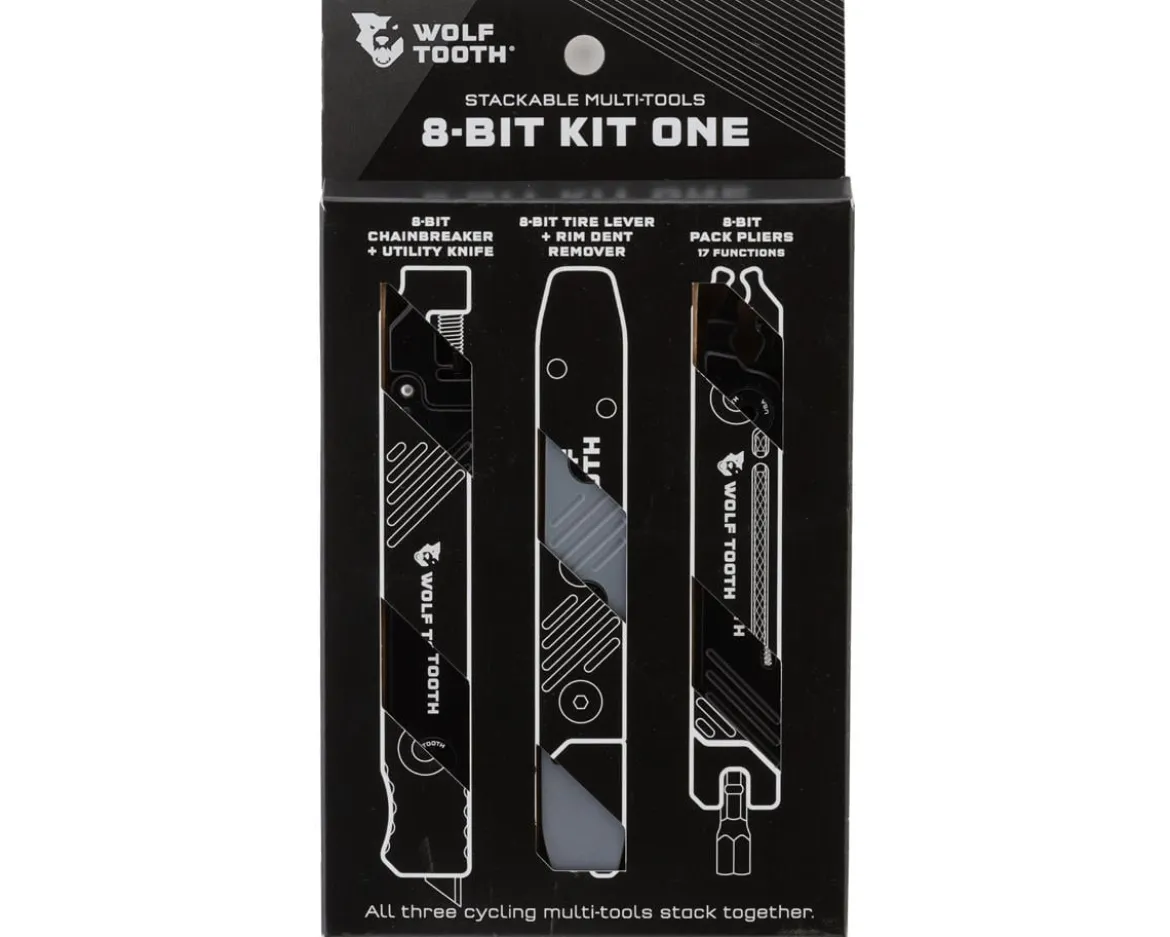 Wolf Tooth Components 8-Bit Kit One Multi-Tool (Black) (23 Functions)
