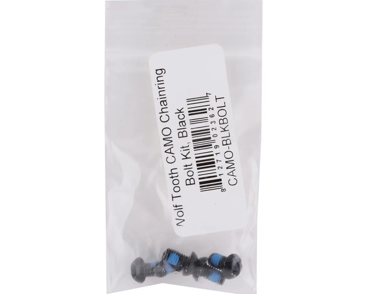 Wolf Tooth Components CAMO Chainring Bolt Kit (Black)