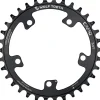 Wolf Tooth Components CAMO Aluminum Round Chainring (Black) (Drop-Stop A) (Single) (34T)