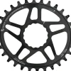 Wolf Tooth Components Elliptical Direct Mount Chainring (Black) (Drop-Stop A) (Single) (6mm Offset) (32T) (Race Face Cinch)