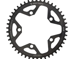 Wolf Tooth Components Gravel/CX/Road Chainring (Black) (Drop-Stop B) (Single) (110mm BCD) (36T)