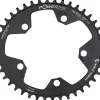 Wolf Tooth Components Gravel/CX/Road Elliptical Chainring (Black) (110mm BCD) (Drop-Stop B) (Single) (38T)