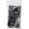 Wolf Tooth Components Headset Spacer BlingKit (Black) (3, 5, 10, 15mm) (w/ Bottle Cage Bolts)