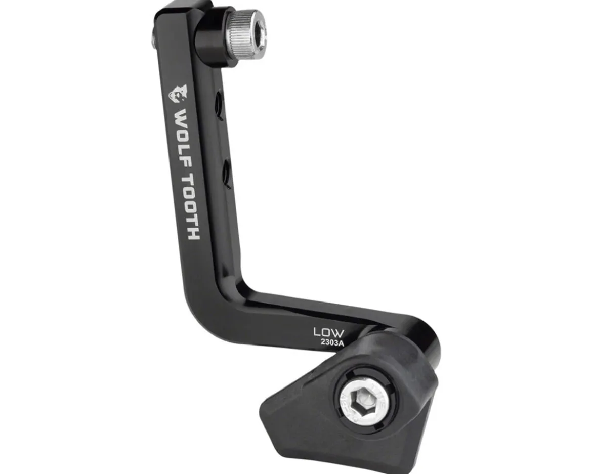 Wolf Tooth Components LoneWolf Aero Chainguide (Black) (Braze-On) (Low Sweep)