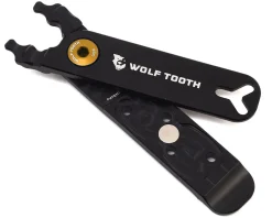 Wolf Tooth Components Master Link Combo Pliers (Black/Gold Bolt)