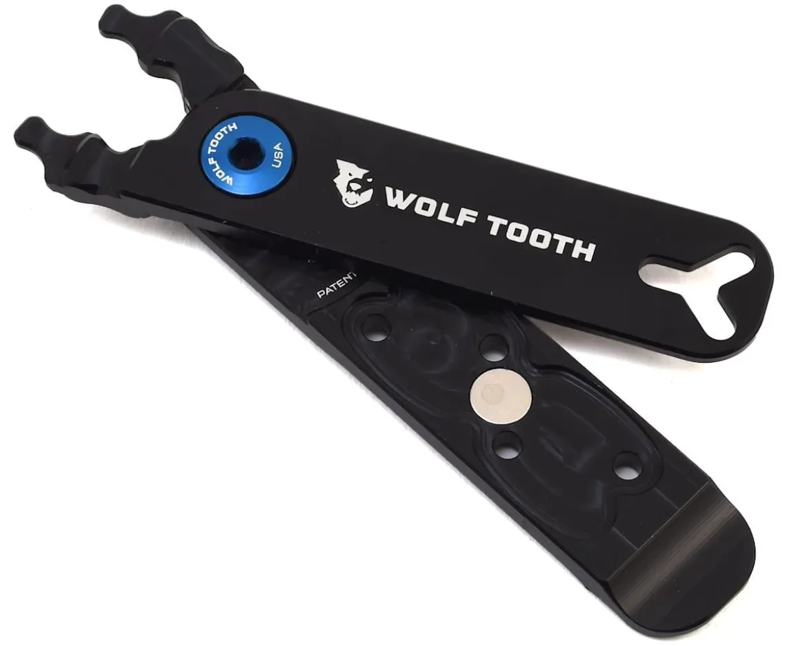 Wolf Tooth Components Master Link Combo Pliers (Black/Blue Bolt)