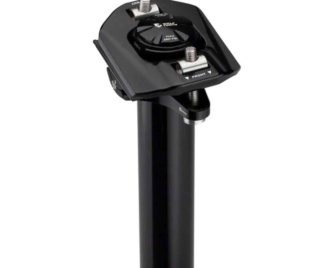 Wolf Tooth Components Resolve Dropper Seatpost (Black) (30.9mm) (363mm) (125mm)