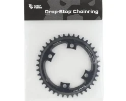 Wolf Tooth Components SRAM Road Chainring (Black) (107mm BCD) (Drop-Stop B) (Single) (40T) (Works for Flattop)
