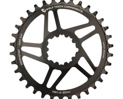 Wolf Tooth Components SRAM Direct Mount Chainrings (Black) (Drop-Stop A) (Single) (6mm Offset) (26T)