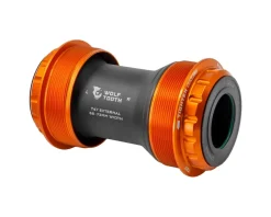 Wolf Tooth Components T47 External Bottom Bracket (Orange) (24mm | Shimano) (68/73mm)