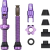Wolf Tooth Components Tubeless Valve Stem Kit For Clik Valve (Ultraviolet) (44mm)