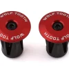 Wolf Tooth Components Alloy Bar End Plugs (Red)