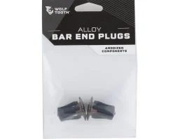 Wolf Tooth Components Alloy Bar End Plugs (Espresso)