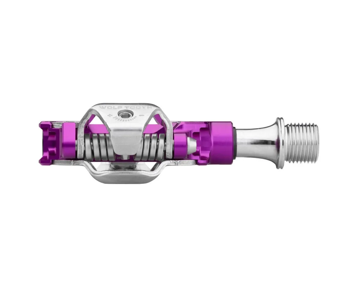 Wolf Tooth Components ALT XC Clipless Pedals (Ultraviolet Purple) (Shimano SPD)