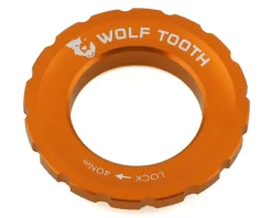 Wolf Tooth Components Centerlock Rotor Lockring (Orange) (External Spline)