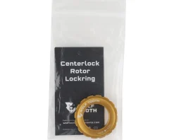 Wolf Tooth Components Centerlock Rotor Lockring (Gold) (External Spline)