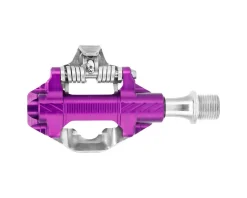 Wolf Tooth Components DEL Gravel Race Clipless Pedals (Ultraviolet Purple) (Shimano SPD)