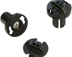 Wolf Tooth Components Pogie Bar Plugs (Black)