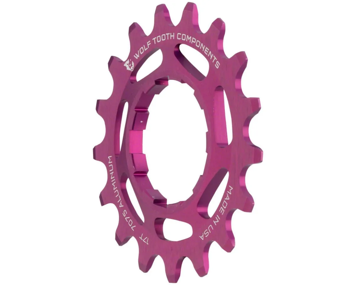 Wolf Tooth Components Single Speed Cog (Purple) (3/32") (Aluminum) (17T)