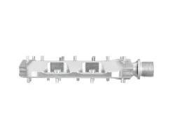 Wolf Tooth Components Waveform Platform Pedals (Raw Silver) (L)