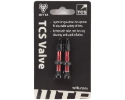 WTB Aluminum TCS Tubeless Valves (Red) (Pair) (34mm)