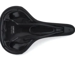 WTB Comfort Saddle (Black) (Steel Rails) (Wide) (174mm)