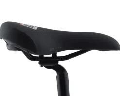 WTB Comfort Saddle (Black) (Steel Rails) (Wide) (174mm)