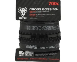 WTB Cross Boss TCS Tubeless Tire (Black) (700c) (35mm) (Light/Fast Rolling)