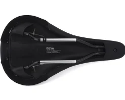 WTB Deva Saddle (Black) (Chromoly Rails) (Medium) (145mm)