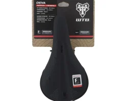 WTB Deva Saddle (Black) (Chromoly Rails) (Medium) (145mm)