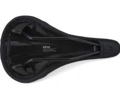 WTB Deva Saddle (Black) (Steel Rails) (Medium) (145mm)