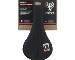 WTB Deva Saddle (Black) (Titanium Rails) (Medium) (145mm)