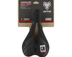 WTB Gravelier Saddle (Black) (Chromoly Rails) (140mm)