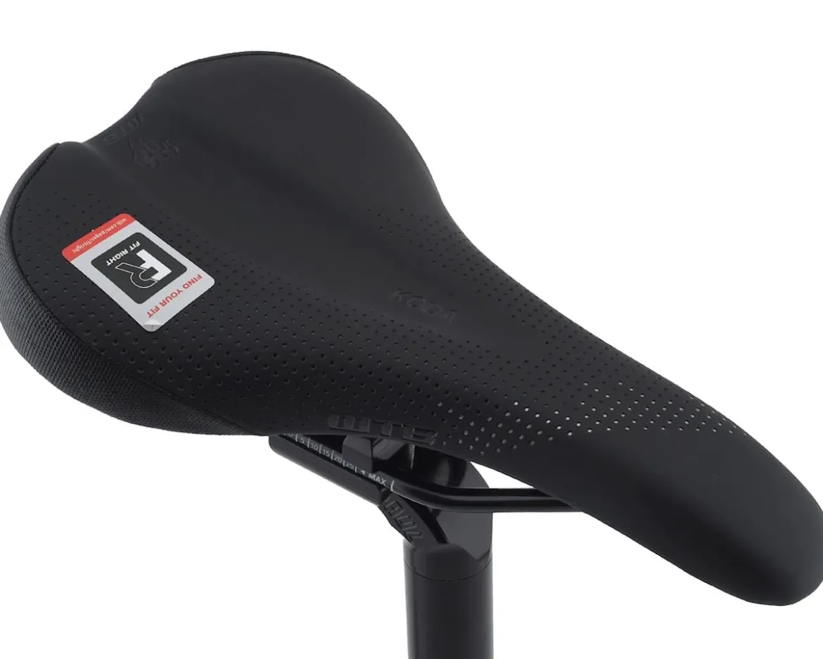 WTB Koda Saddle (Black) (Steel Rails) (Wide) (150mm)